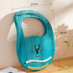 چنگ رومی 16 سیم سگا (آبی) مدل Cg01-bl