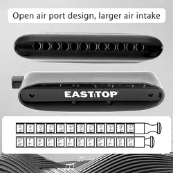 ساز دهنی کروماتیک ایستاپ Easttop ET12 black