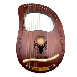 چنگ رومی 16 سیم کوکو (رنگ فندقی)