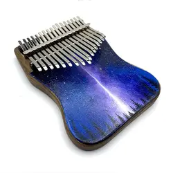 کالیمبا ۱۷ تیغه دست ساز شب مهتاب آبی