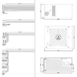 منبع تغذیه کامپیوتر گرین GP330S-SFX
