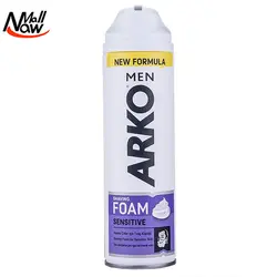 مشخصات، قیمت و خرید فوم اصلاح آرکو مدل Sensitive حجم 200 میلی لیتر ⚡️ ناومال