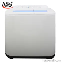مشخصات، قیمت و خرید لباسشویی نیمه اتوماتیک 8.5 کیلویی پاکشوما مدل PWB-8554 ⚡️ناومال
