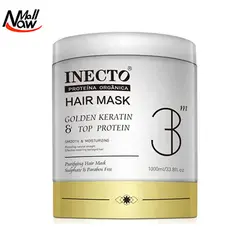 مشخصات، قیمت و خرید ماسک مو کراتینه و بدون سولفات اینکتو حجم 1000 میلی لیتر ⚡️ ناومال