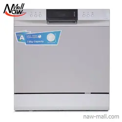 مشخصات، قیمت و خرید ماشین ظرفشویی ۸ نفره رومیزی پاکشوما مدل DSP-8038H⚡️ ناومال