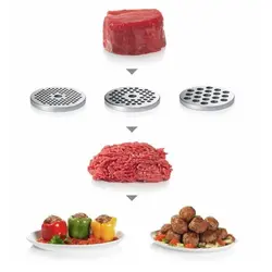 مشخصات، قیمت و خرید چرخ گوشت بوش مدل MFW67440 ⚡️ ناومال