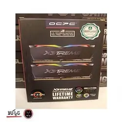 رم دسکتاپ OCPC X3 RGB Black DDR4 3200MHz 32GB (16GBx2) CL16 Dual Desktop RAM