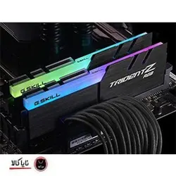 رم دسکتاپ DDR4 دو کاناله G-Skill Trident Z 32GB 3000Mhz CL16 RGB - نایاکالا - NayaKala