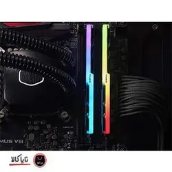 رم دسکتاپ DDR4 دو کاناله G-Skill Trident Z 32GB 3000Mhz CL16 RGB - نایاکالا - NayaKala