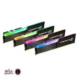 رم دسکتاپ DDR4 چهار کاناله 4000 مگاهرتز CL18 جی اسکیل مدل TRIDENTZ RGB ظرفیت 32 گیگابایت - نایاکالا - NayaKala