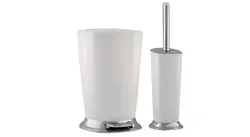 ست سطل و برس توالت ایمن آب مدل ونیز