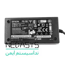 آدابتور فیش پرینتر 24 ولت 2.5 آمپر مدل EPSON M159B استوک