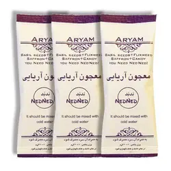 پودر شربت تخم شربتی،خاکشیر،زعفران تکنفره (کارتن 300 عددی) - NedNed تخم شربتی و خاکشیر
