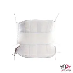 كمربند طبی سخت با آتل پلی آميد پاک سمن مدل Lumbosacral Corset with Hard Bar کد 019