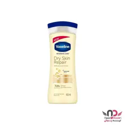 لوسیون بدن وازلین مدل Intensive Care Dry Skin Repair حجم 400 میلی لیتر