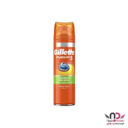 ژل اصلاح ژیلت مدل fusion 5 ultra sensitive حجم 200 میلی لیتر