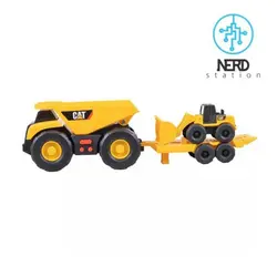 بیل مکانیکی و کامیون کمپرسی کوچک کترپیلار  - ماشین های راهسازی