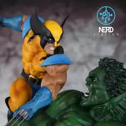 مجسمه هالک علیه ولورین - Hulk vs Wolverine