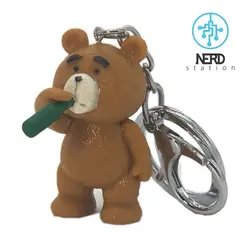 جا کلیدی تد و بطری آبجو - Ted Keyring