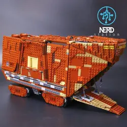 شن روى جاواها - سری جنگ ستارگان  (Star Wars - Sand Crawler and Droids) – برند Lepin