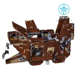 شن روى جاواها - سری جنگ ستارگان  (Star Wars - Sand Crawler and Droids) – برند Lepin