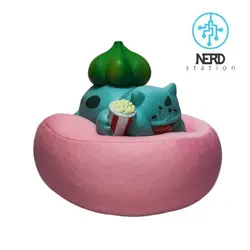 فیگور بالشتی بولباسور و پاپ کورن