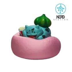 فیگور بالشتی بولباسور و پاپ کورن