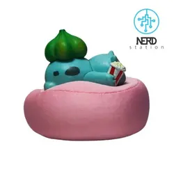 فیگور بالشتی بولباسور و پاپ کورن