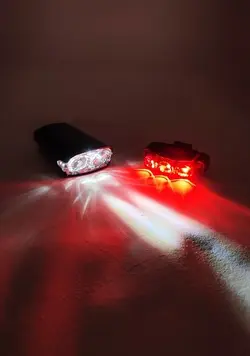 چراغ عقب و جلو شارژی OK122170