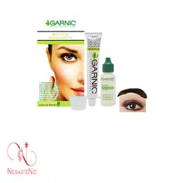 کیت رنگ ابرو گیاهی گارنیک بلوند زیتونی متوسط GM6 حجم 20میل