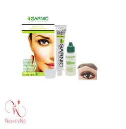 کیت رنگ ابرو گیاهی گارنیک بلوند دودی پلاتینه GC9 حجم 20میل