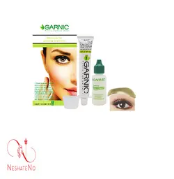 کیت رنگ ابرو گیاهی گارنیک بلوند سوپر پلاتینه GN10 حجم 20میل