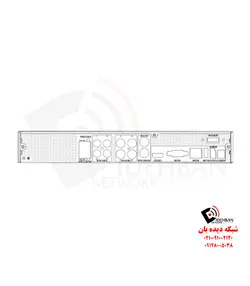 دستگاه ضبط TVT مدل TD-2704NS-HP | مشخصات فنی و قیمت خرید دستگاه ضبط تی وی تی