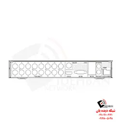دستگاه ضبط TVT مدل TD-2104NS-HC | مشخصات فنی و قیمت خرید دستگاه ضبط TVT