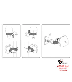 پایه دکل QMP-LDF میکروتیک | مشخصات فنی قیمت خرید پایه دکل رادیو وایرلس‌های سریLDF