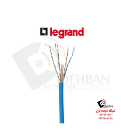 کابل لگراند Cat6 UTP 305 روکش PVC حلقه 305 متری تست فلوک چنل