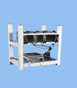 ریگ ماینینگ 176 مگاهش با 4 کارت گرافیک XFX RX5600XT DDR6