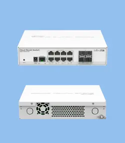 سوییچ CRS112-8G-4S-IN | تجهیزات شبکه دیده بان