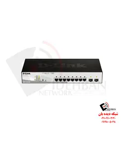 سوئیچ مدیریتی PoE دی‌لینک DGS-1210-08P