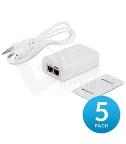 آداپتور PoE یوبیکویتی 24VDC-24W-5P