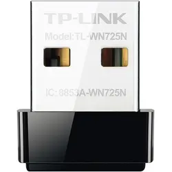 کارت شبکه USB بی‌ سیم N150 Nano تی پی-لینک TL-WN725N - نت شبکه-قیمت فروش لوازم جانبی-قطعات کامپیوتر-لپ تاپ-تجهیزات شبکه