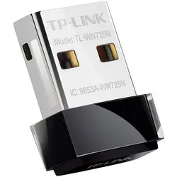 کارت شبکه USB بی‌ سیم N150 Nano تی پی-لینک TL-WN725N - نت شبکه-قیمت فروش لوازم جانبی-قطعات کامپیوتر-لپ تاپ-تجهیزات شبکه