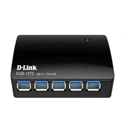 هاب USB 3.0 هفت پورت دی-لینک DUB-1370 - نت شبکه-قیمت فروش لوازم جانبی-قطعات کامپیوتر-لپ تاپ-تجهیزات شبکه