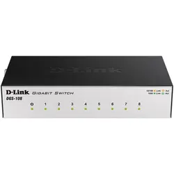 سوییچ 8 پورت گیگابیت و دسکتاپ دی-لینک DGS-108 - نت شبکه-قیمت فروش لوازم جانبی-قطعات کامپیوتر-لپ تاپ-تجهیزات شبکه