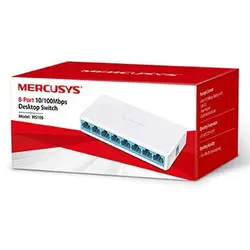 سوییچ 8 پورت مرکوسیس MS108 - نت شبکه-قیمت فروش لوازم جانبی-قطعات کامپیوتر-لپ تاپ-تجهیزات شبکه