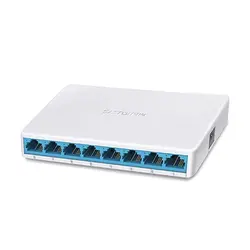 سوییچ 8 پورت مرکوسیس MS108 - نت شبکه-قیمت فروش لوازم جانبی-قطعات کامپیوتر-لپ تاپ-تجهیزات شبکه