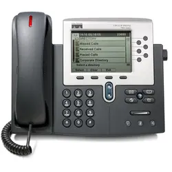 آی پی فون و گوشی تلفن تحت شبکه سیسکو مدل cp-7960