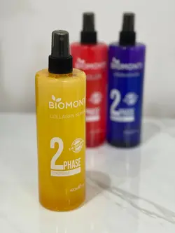 اسپری دو فاز بیومونتی مدل کلاژن و آرگان