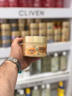 ماسک مو پنتن حاوی عصاره گیاه کاکتوس و بیوتین و روغن ارگان