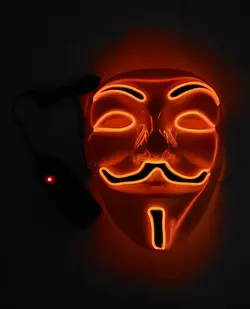نقاب وی چراغدار V